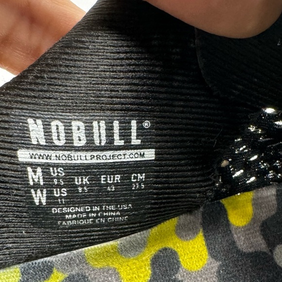 NOBULL No Bull Mesh Sneakers Black Yellow Size Mens 9.5 Wom… - Picture 10 of 10